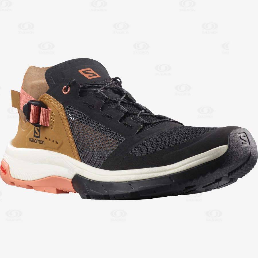 Dámské Boty do Vody Salomon TECH AMPHIB 4 Černé Hnědé | CZ-L1039