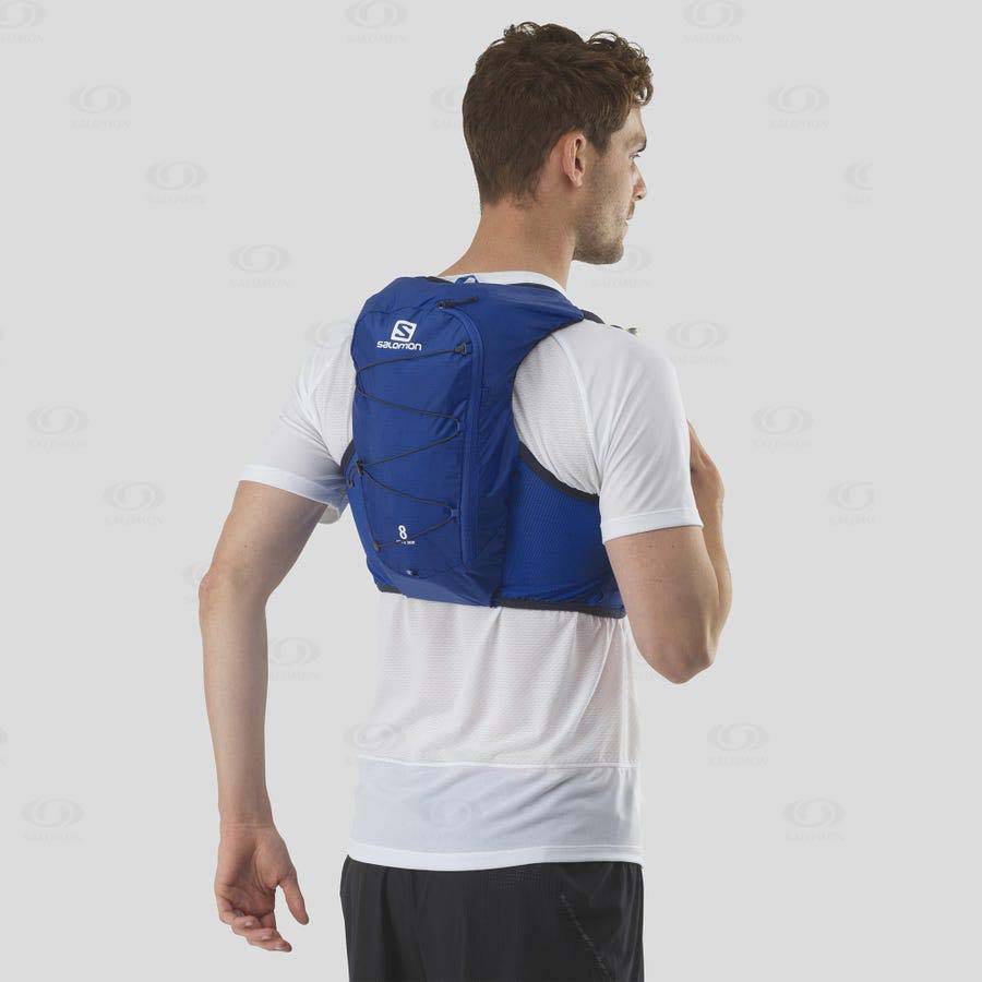Dámské Běžecké Batohy Salomon ACTIVE SKIN 8 Blankyt | CZ-S2003
