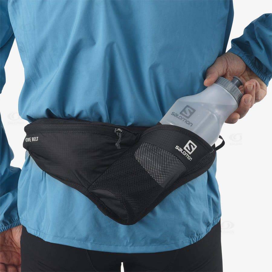 Dámské Běžecké Batohy Salomon ACTIVE Černé | CZ-S1849