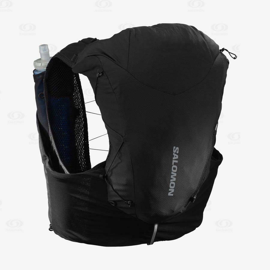 Dámské Běžecké Batohy Salomon ADV SKIN 12 Černé | CZ-O1616