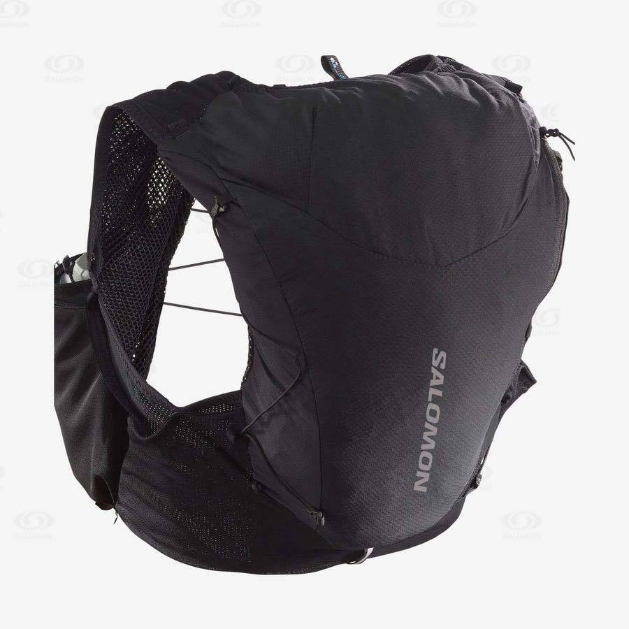Dámské Běžecké Batohy Salomon ADV SKIN 12 Černé | CZ-O2426