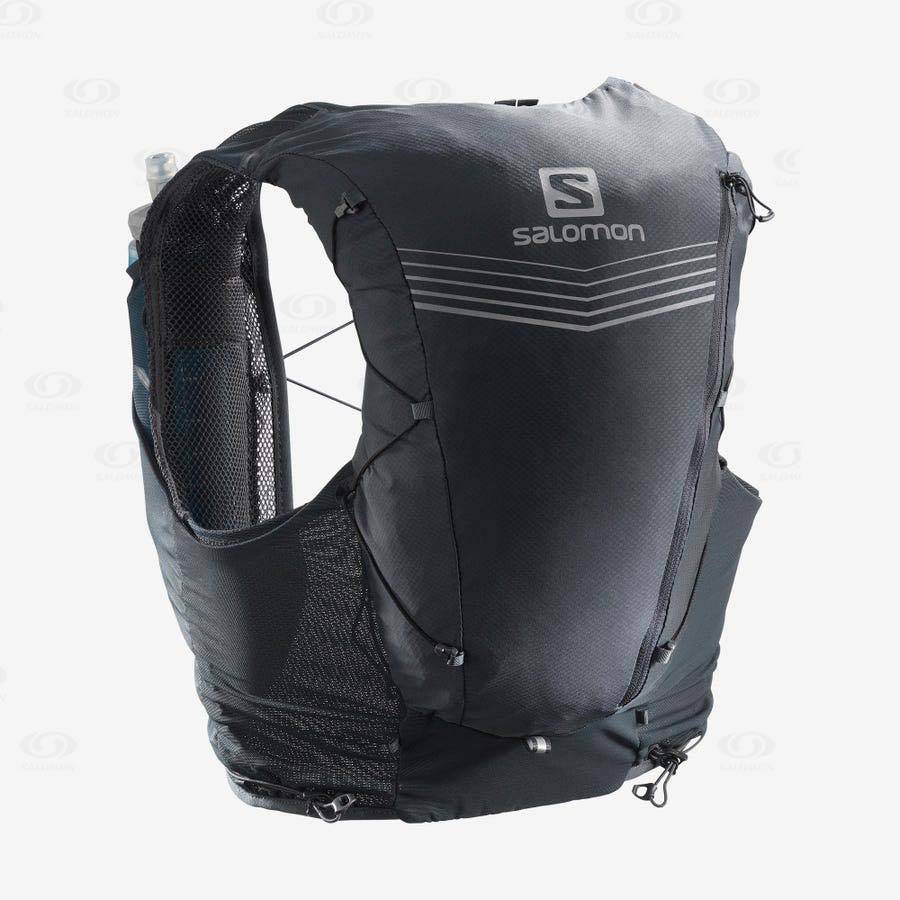 Dámské Běžecké Batohy Salomon ADV SKIN 12 Šedé | CZ-S2332