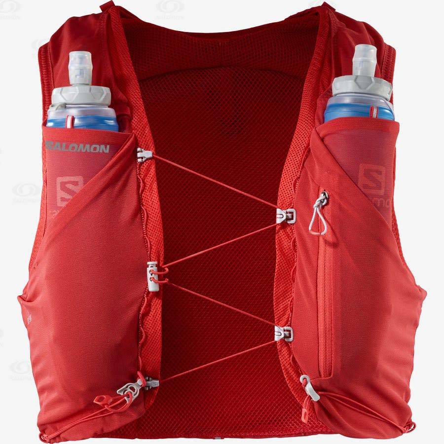Dámské Běžecké Batohy Salomon ADV SKIN 5 Červené | CZ-W3350