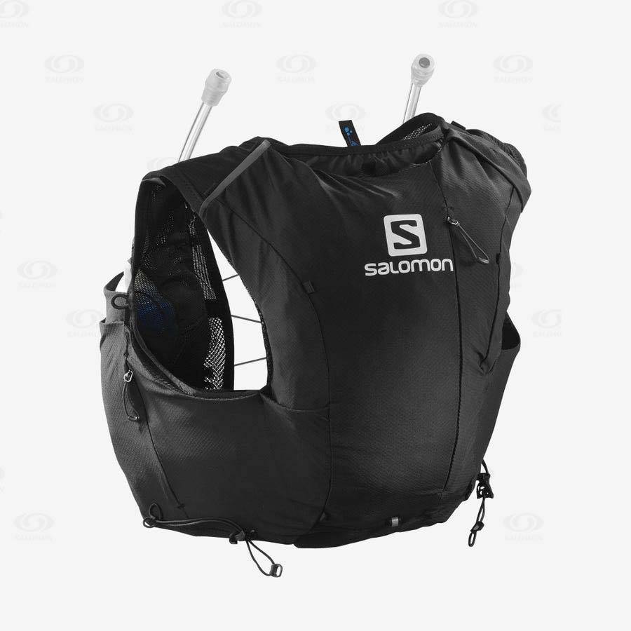 Dámské Běžecké Batohy Salomon ADV SKIN 8 Černé | CZ-S2199