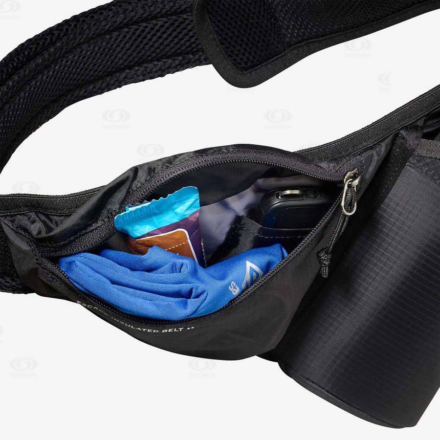 Dámské Běžecké Batohy Salomon ESCAPE INSULATED Černé | CZ-O1427