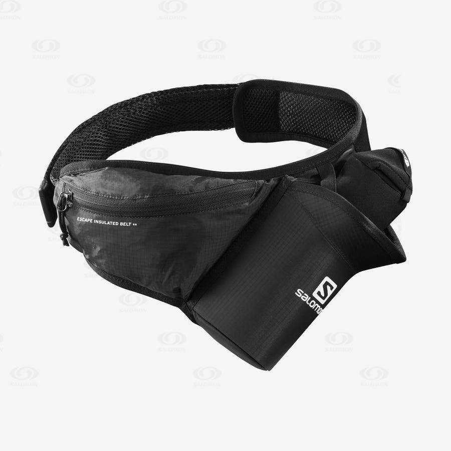 Dámské Běžecké Batohy Salomon ESCAPE INSULATED Černé | CZ-O1427