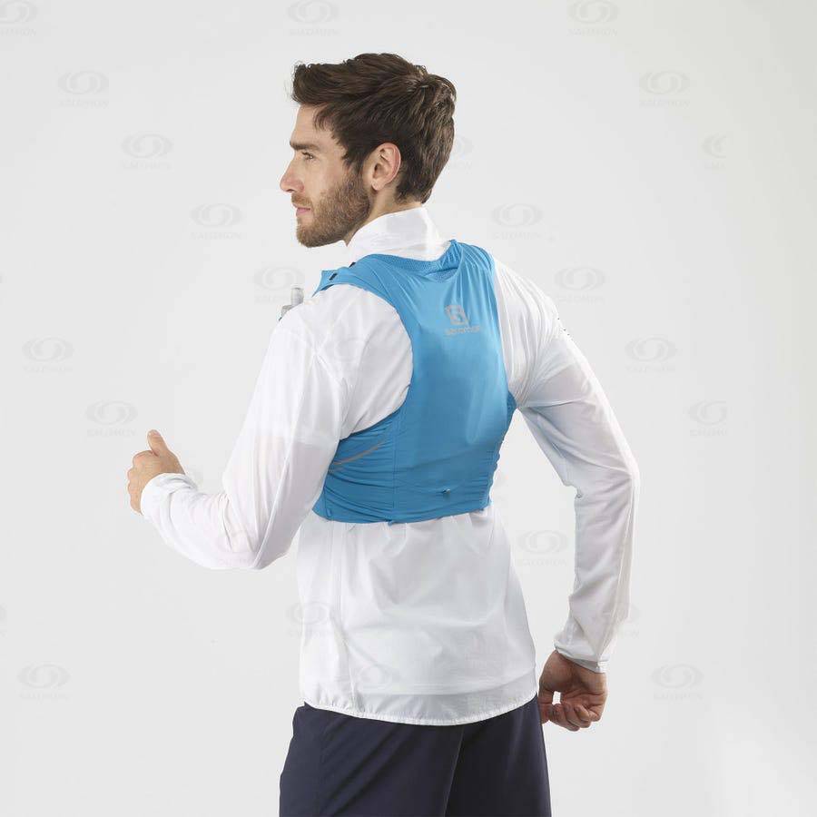 Dámské Běžecké Batohy Salomon SENSE PRO 5 Blankyt | CZ-L1424