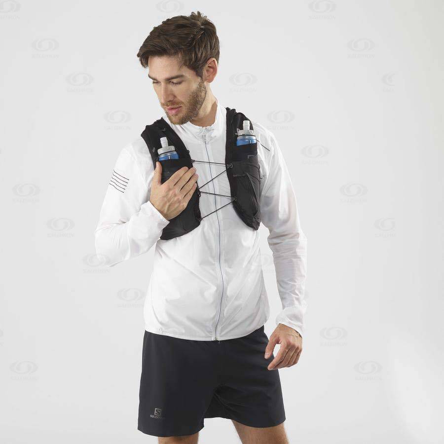 Dámské Běžecké Batohy Salomon SENSE PRO 5 Černé | CZ-N1652
