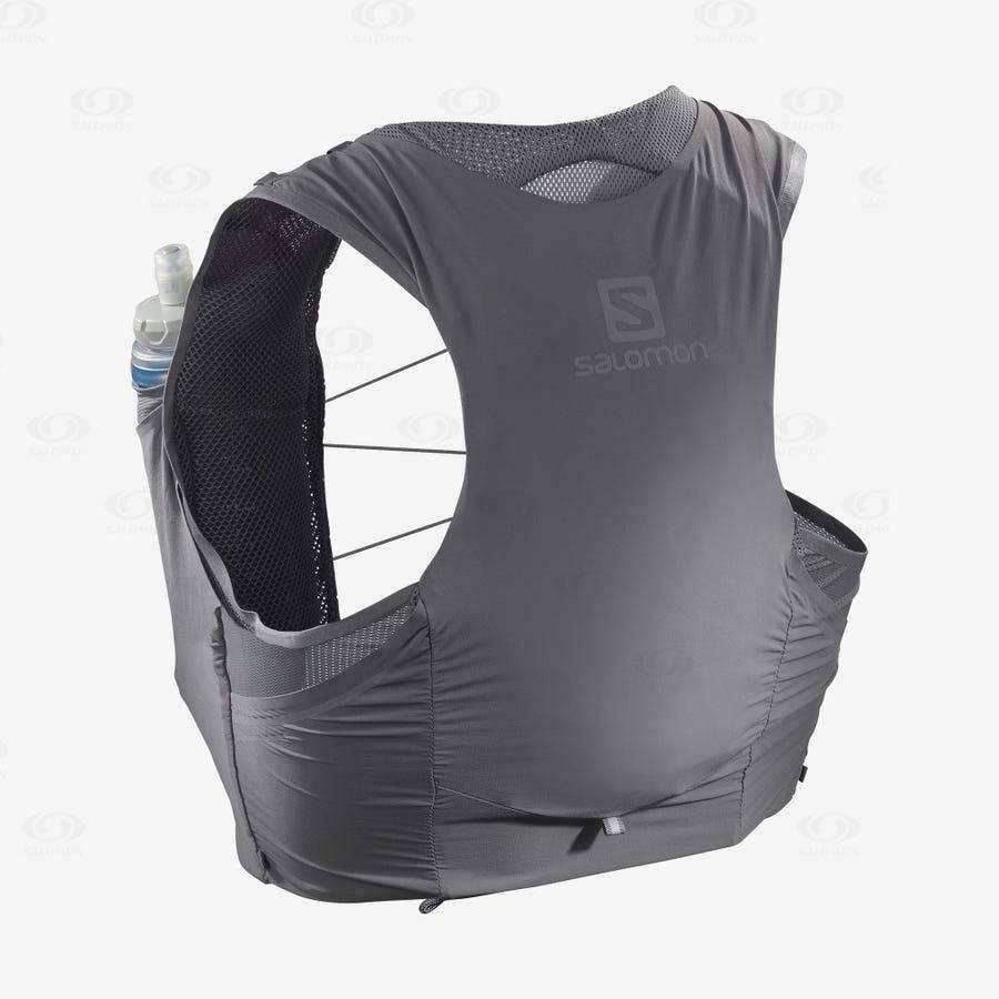 Dámské Běžecké Batohy Salomon SENSE PRO 5 Šedé | CZ-O1700