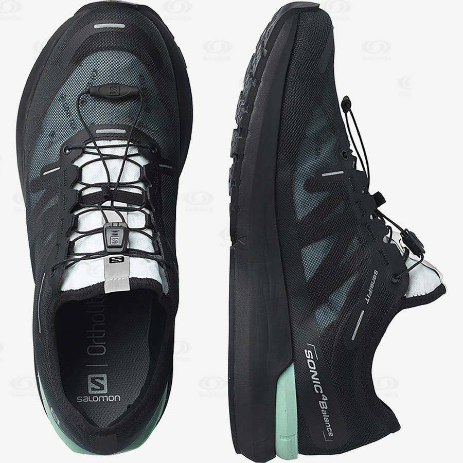 Dámské Běžecké Boty Salomon SONIC 4 GORE-TEX Černé | CZ-O1749