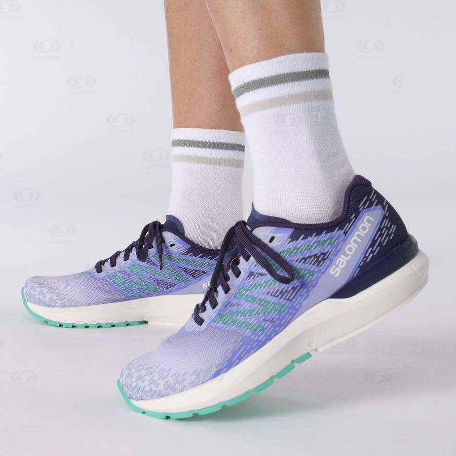 Dámské Běžecké Boty Salomon SONIC 5 BALANCE Fialové | CZ-A1073