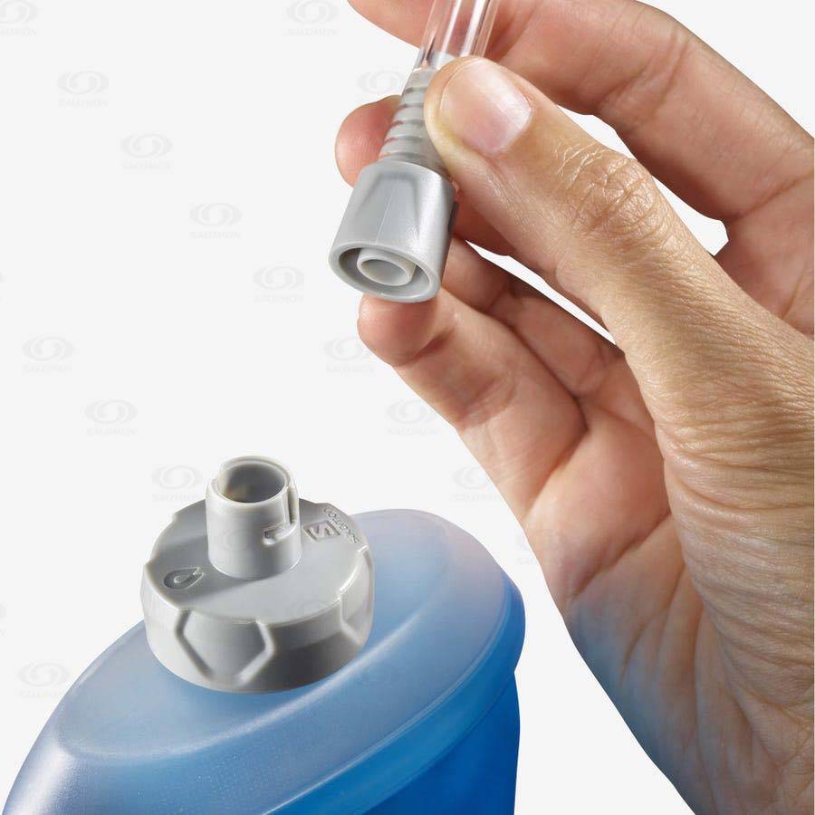 Dámské Hydratační Vaky Salomon SOFT FLASK 500ml/17oz STRAW 28 Blankyt | CZ-M1384