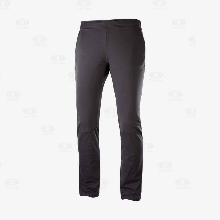 Dámské Kalhoty Salomon AGILE WARM Černé | CZ-O2260