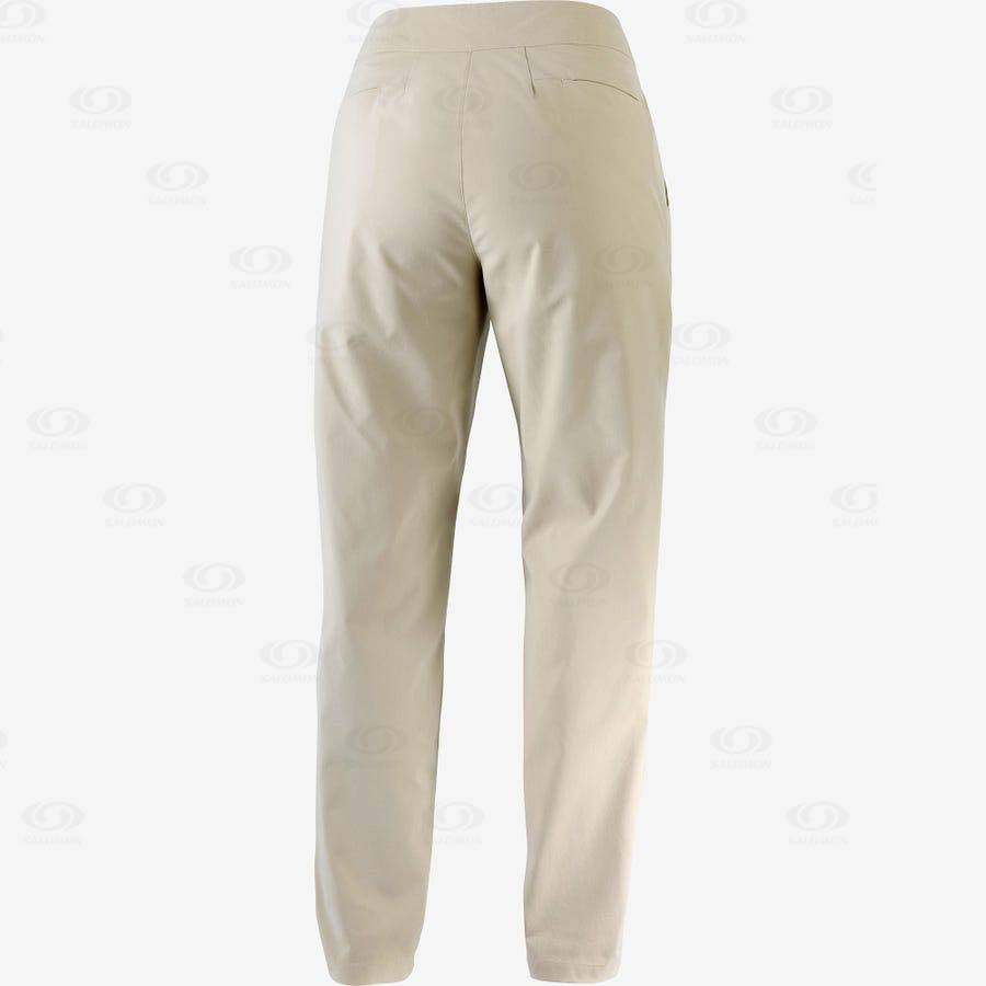 Dámské Kalhoty Salomon WAYFARER CITY Bílé | CZ-S1345