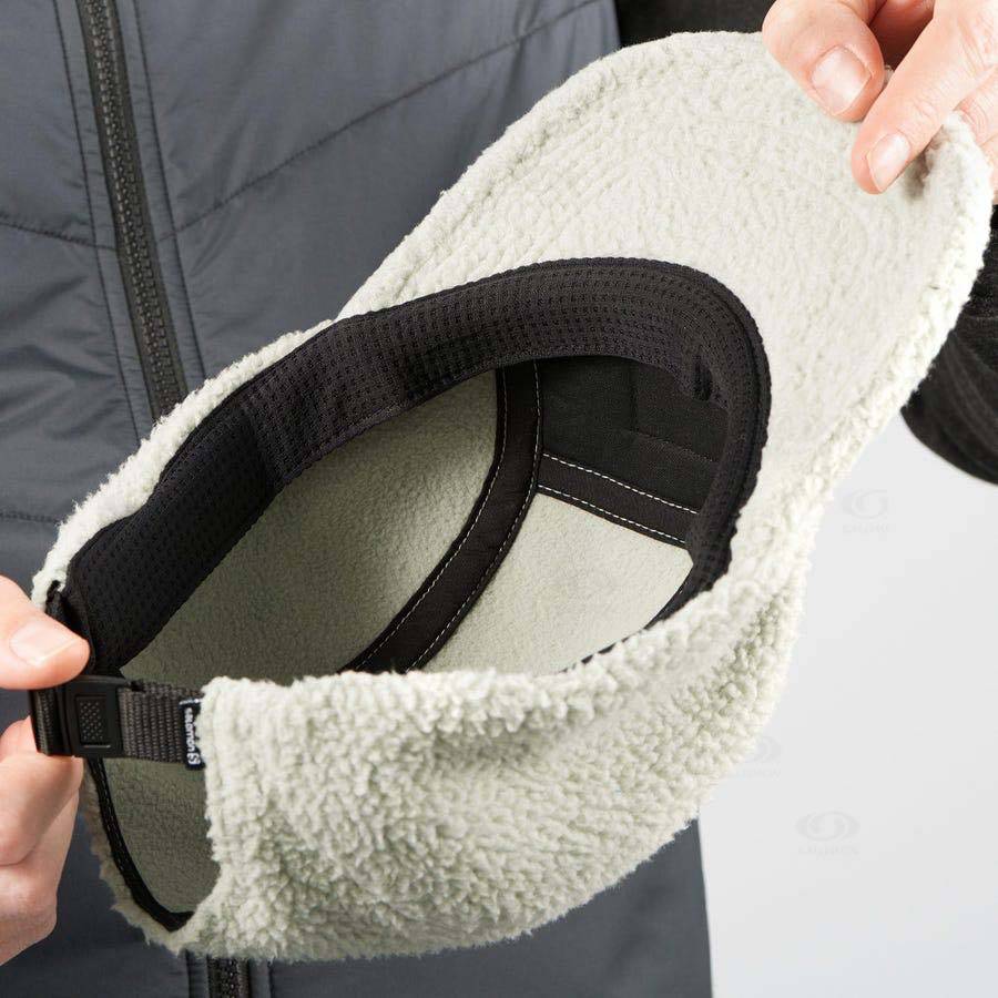 Dámské Klobouky Salomon OUTLIFE SWEET FLEECE Béžový | CZ-N1372