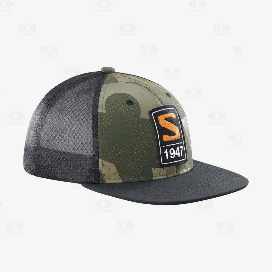 Dámské Klobouky Salomon TRUCKER Zelene | CZ-O2146