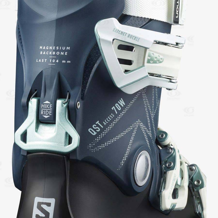 Dámské Lyžařské Boty Salomon QST ACCESS 70 Blankyt Bílé | CZ-M1370