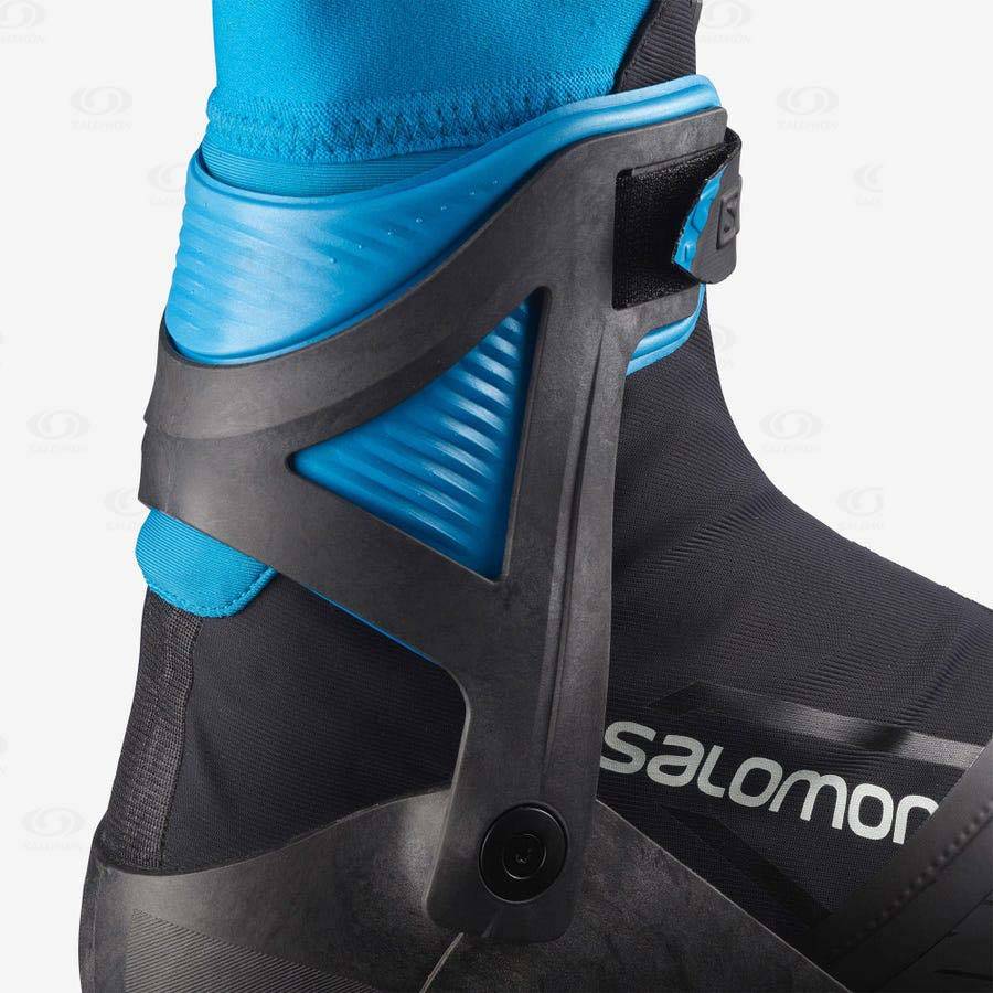 Dámské Lyžařské Boty Salomon S/MAX CARBON SKATE MV PROLINK Černé Blankyt | CZ-W2710