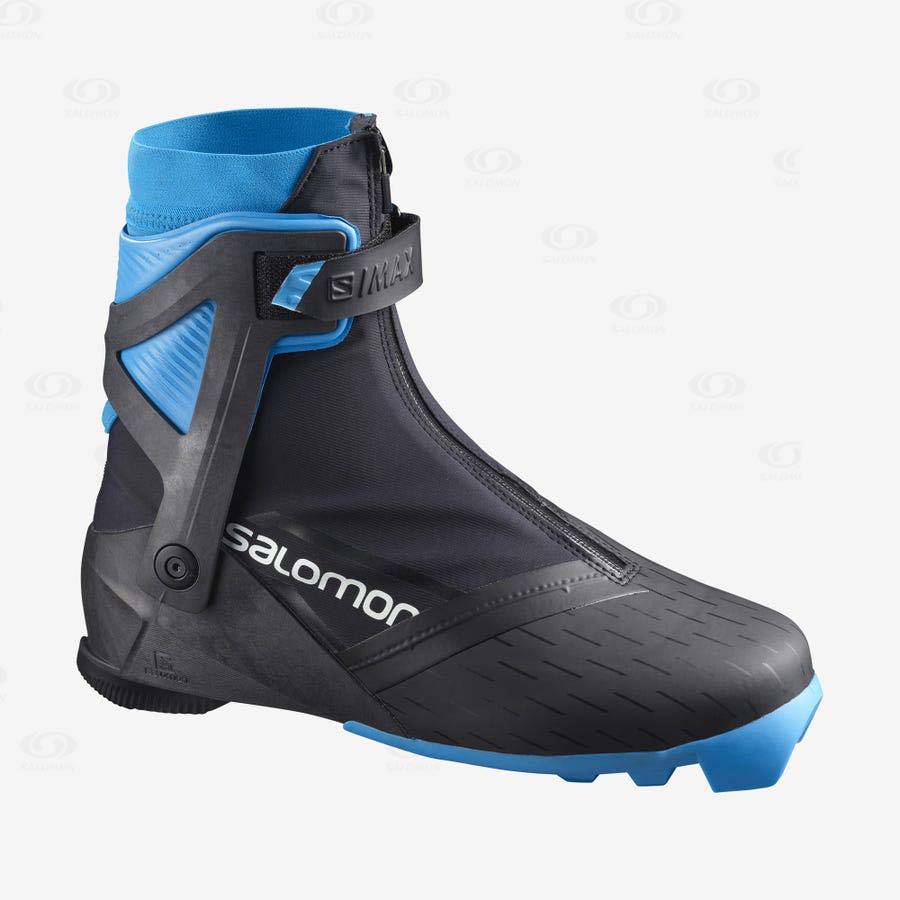 Dámské Lyžařské Boty Salomon S/MAX CARBON SKATE MV PROLINK Černé Blankyt | CZ-W2710