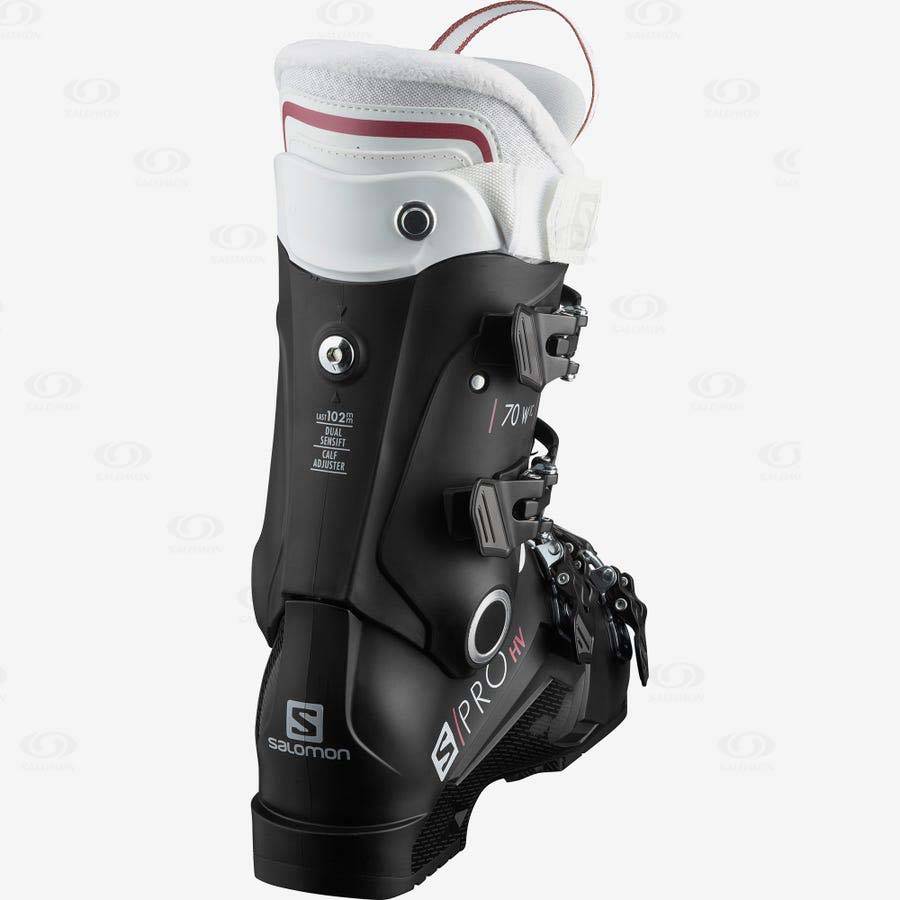 Dámské Lyžařské Boty Salomon S/PRO HV 70 W IC Černé Bílé | CZ-S1828