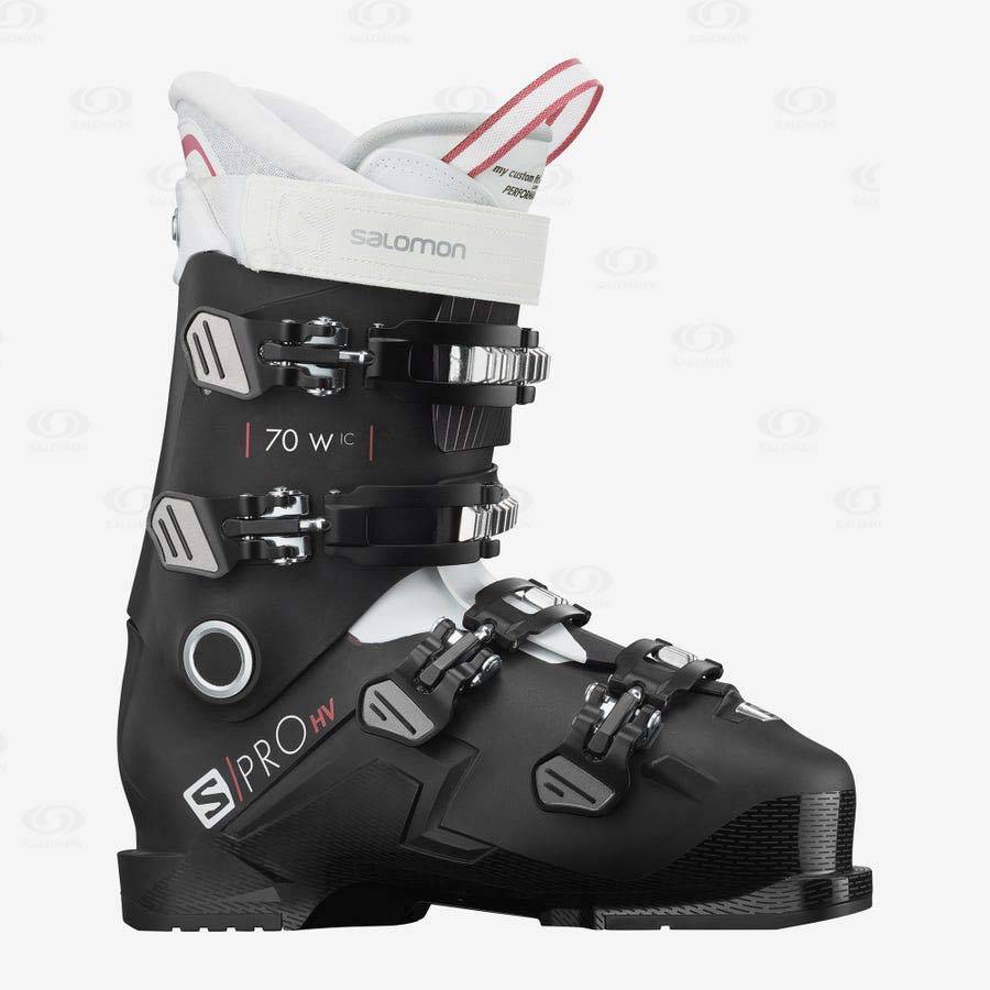 Dámské Lyžařské Boty Salomon S/PRO HV 70 W IC Černé Bílé | CZ-S1828