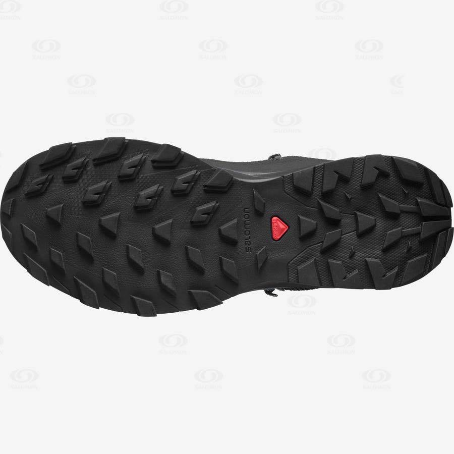 Dámské Nepromokavé Boty Salomon OUTLINE MID GORE-TEX Tmavě Blankyt | CZ-N2275