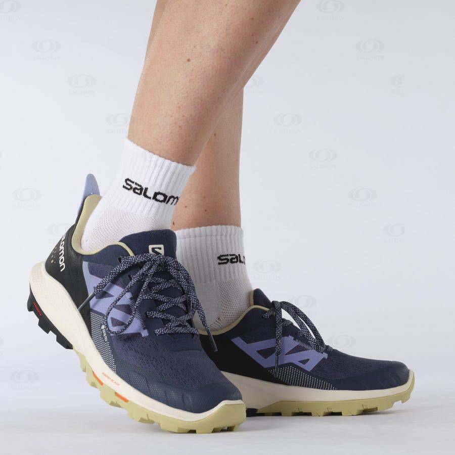 Dámské Nepromokavé Boty Salomon OUTPULSE GORE-TEX Blankyt | CZ-wO2489