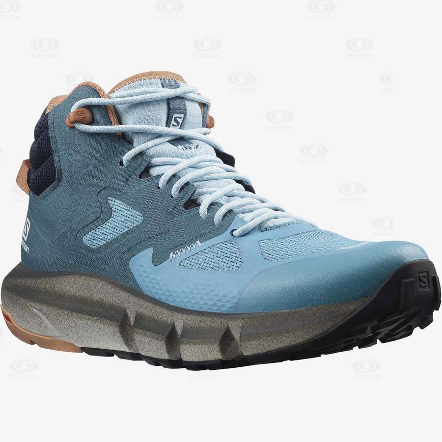 Dámské Nepromokavé Boty Salomon PREDICT HIKE MID GORE-TEX Blankyt | CZ-A1360