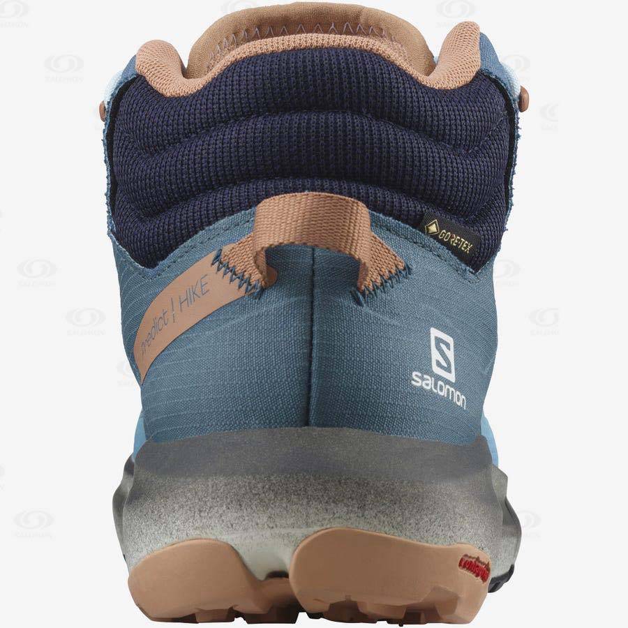 Dámské Nepromokavé Boty Salomon PREDICT HIKE MID GORE-TEX Blankyt | CZ-A1360