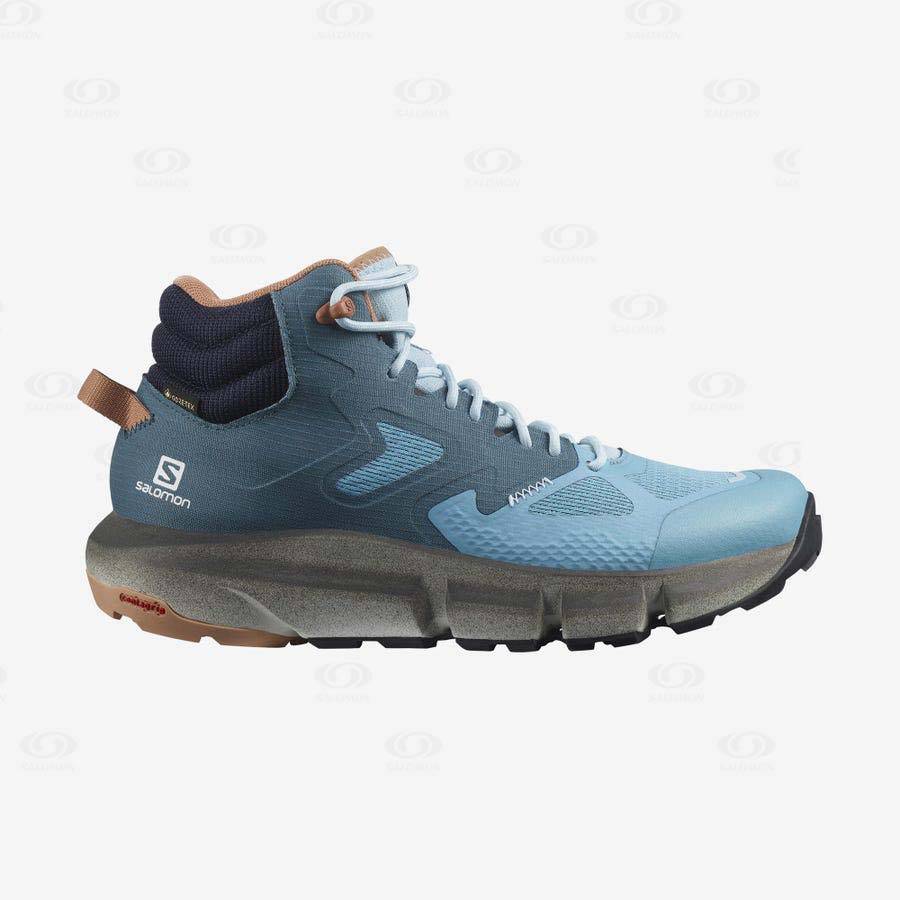Dámské Nepromokavé Boty Salomon PREDICT HIKE MID GORE-TEX Blankyt | CZ-A1360