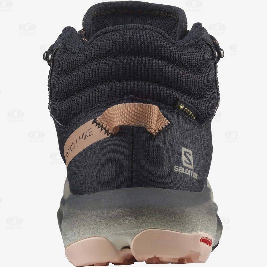 Dámské Nepromokavé Boty Salomon PREDICT HIKE MID GORE-TEX Béžový | CZ-O2372