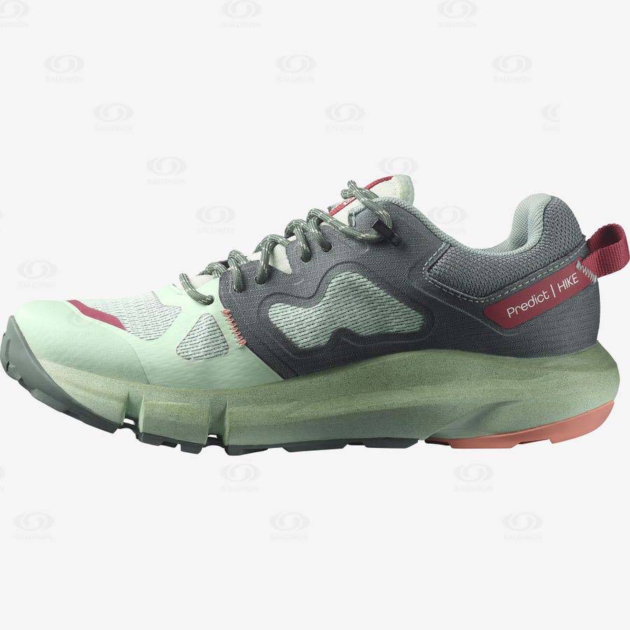 Dámské Nepromokavé Boty Salomon PREDICT HIKE GORE-TEX Tyrkysové | CZ-W2940