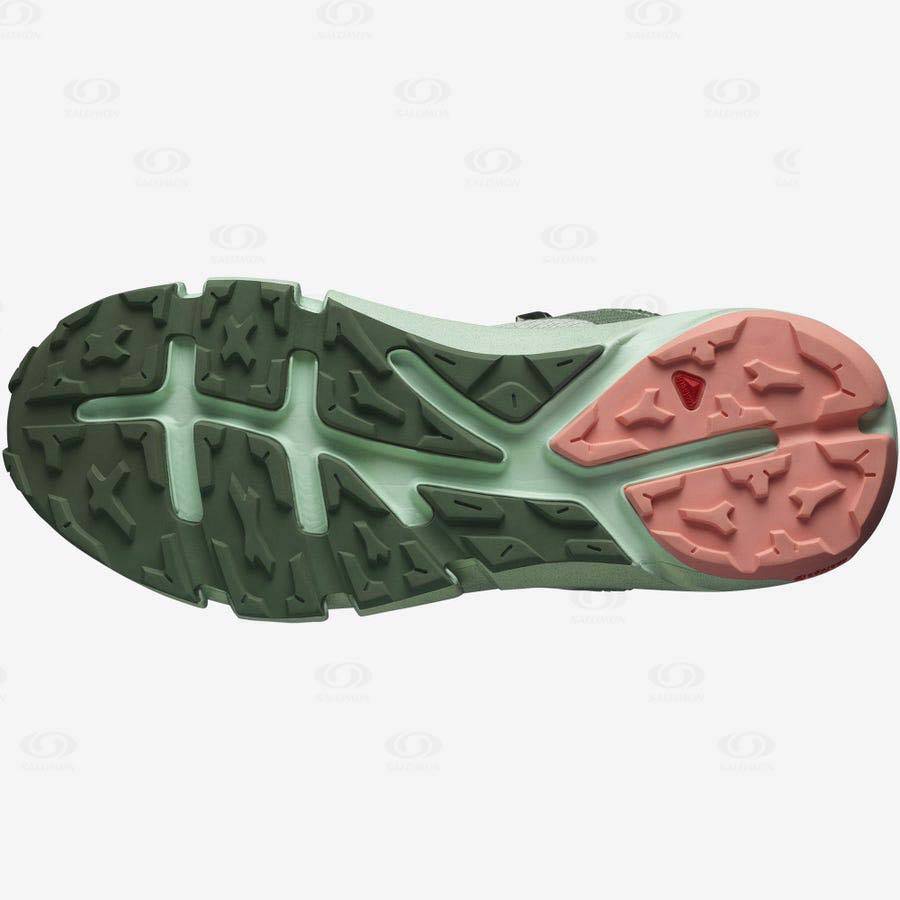 Dámské Nepromokavé Boty Salomon PREDICT HIKE GORE-TEX Tyrkysové | CZ-W2940