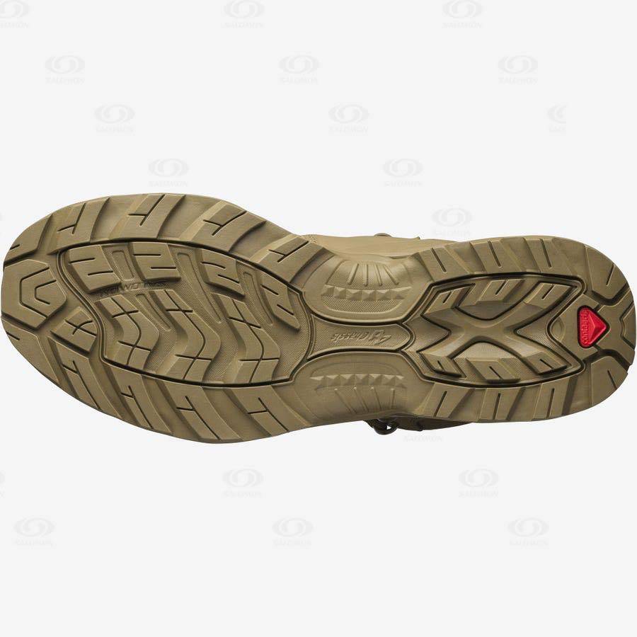 Dámské Nepromokavé Boty Salomon QUEST 4D GORE-TEX ADVANCED Hnědé | CZ-M2462