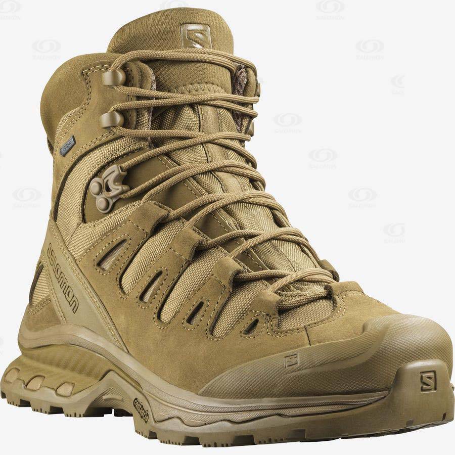Dámské Nepromokavé Boty Salomon QUEST 4D GORE-TEX FORCES 2 Hnědé | CZ-O1838