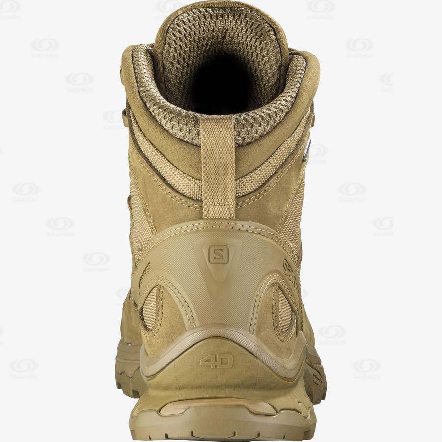 Dámské Nepromokavé Boty Salomon QUEST 4D GORE-TEX FORCES 2 Hnědé | CZ-O1838