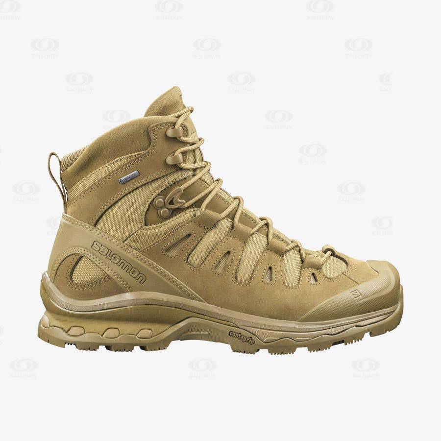 Dámské Nepromokavé Boty Salomon QUEST 4D GORE-TEX FORCES 2 Hnědé | CZ-O1838