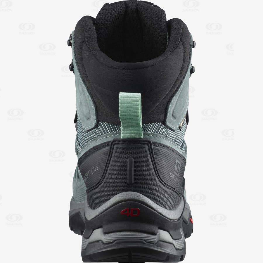 Dámské Nepromokavé Boty Salomon QUEST 4 GORE-TEX Blankyt | CZ-W2800