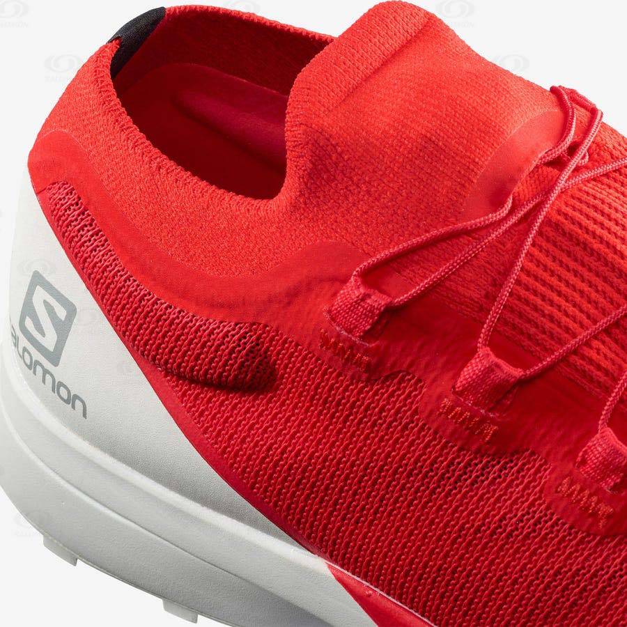 Dámské Nepromokavé Boty Salomon S/LAB SENSE 8 Červené | CZ-S1723