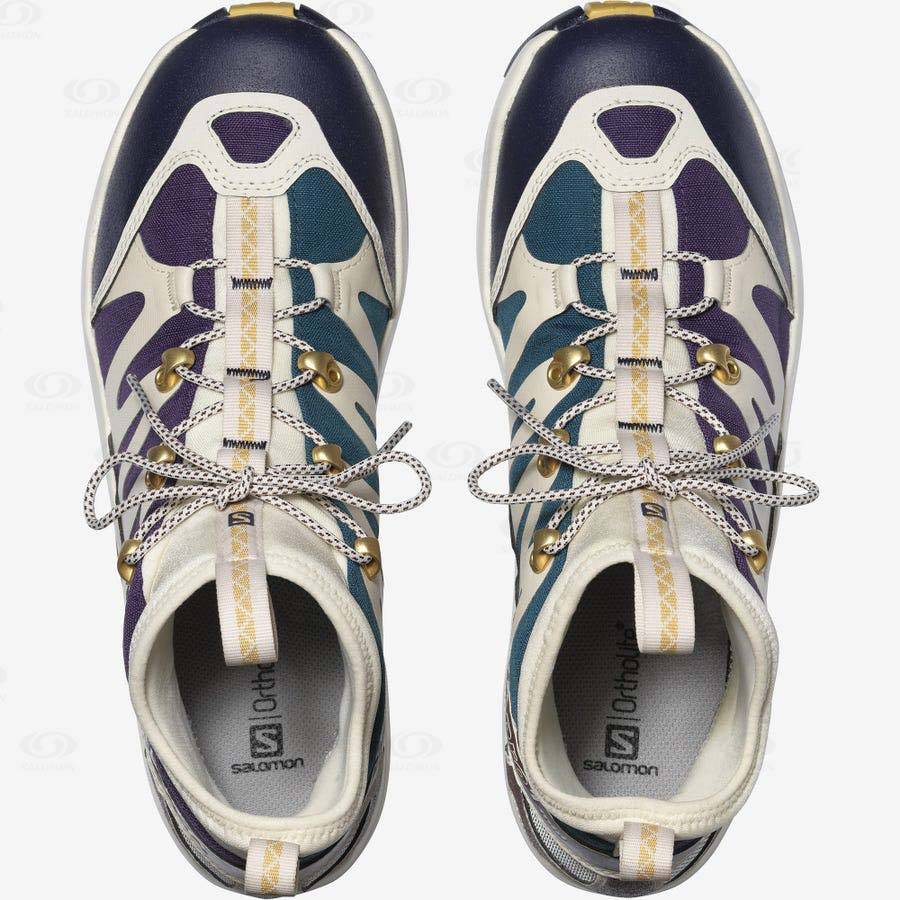 Dámské Nepromokavé Boty Salomon XA PRO 1 MID GORE-TEX Béžový | CZ-N1680