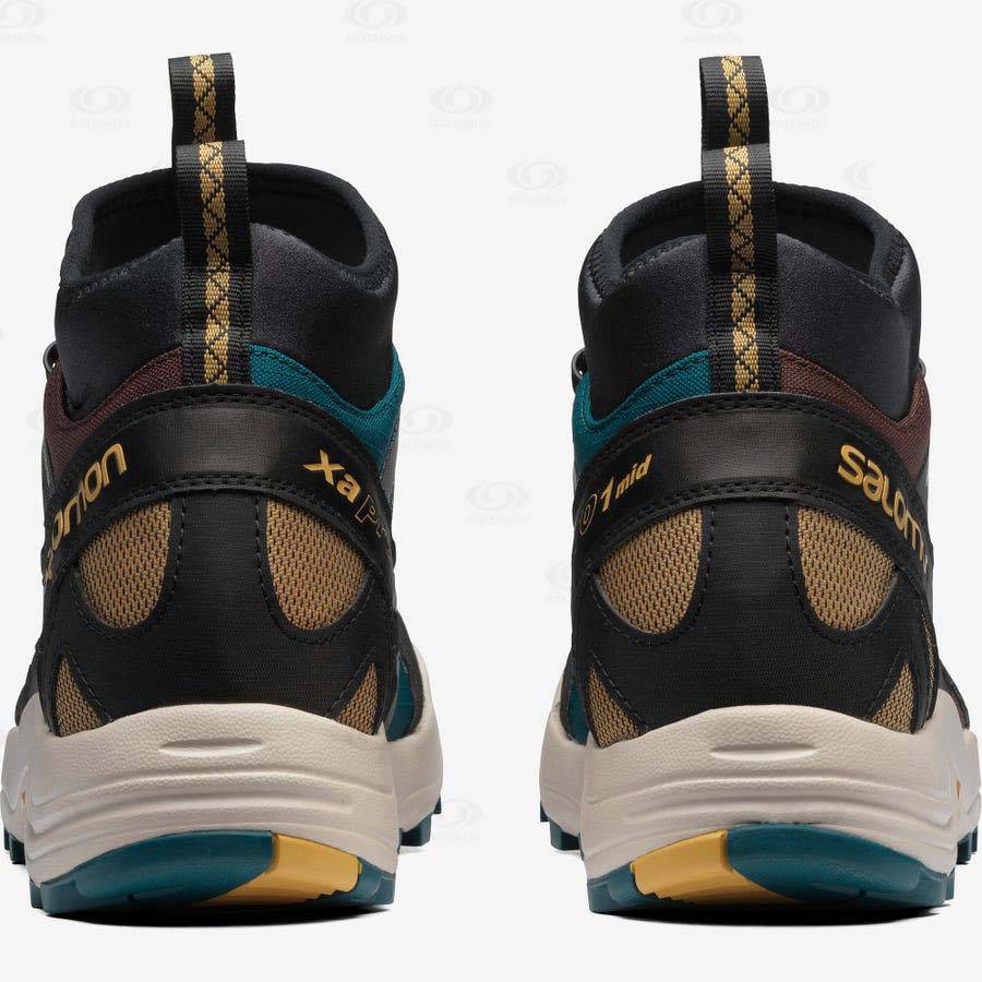 Dámské Nepromokavé Boty Salomon XA PRO 1 MID GORE-TEX Hnědé Blankyt | CZ-N1960