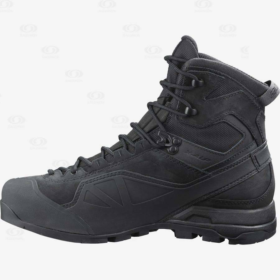 Dámské Nepromokavé Boty Salomon X ALP GORE-TEX FORCES Černé | CZ-A2599