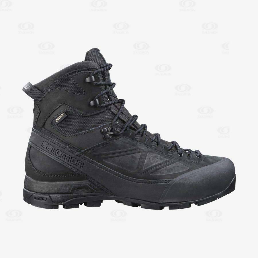 Dámské Nepromokavé Boty Salomon X ALP GORE-TEX FORCES Černé | CZ-A2599