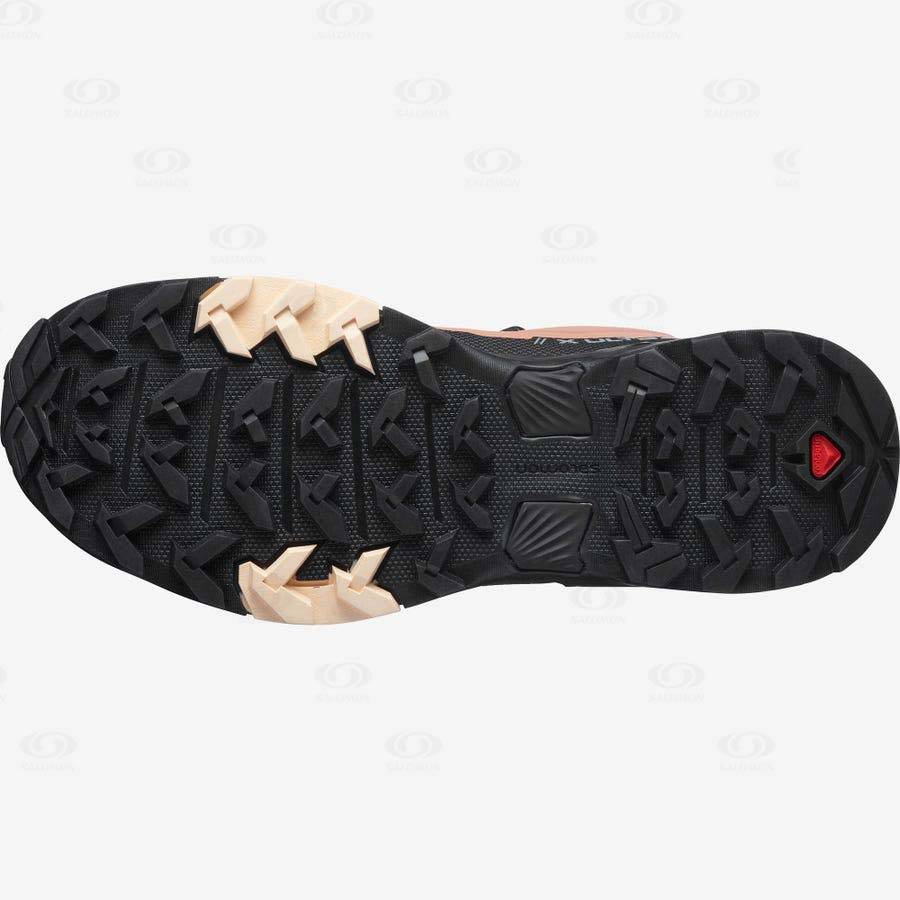 Dámské Nepromokavé Boty Salomon X ULTRA 4 GORE-TEX Hnědé | CZ-M2483