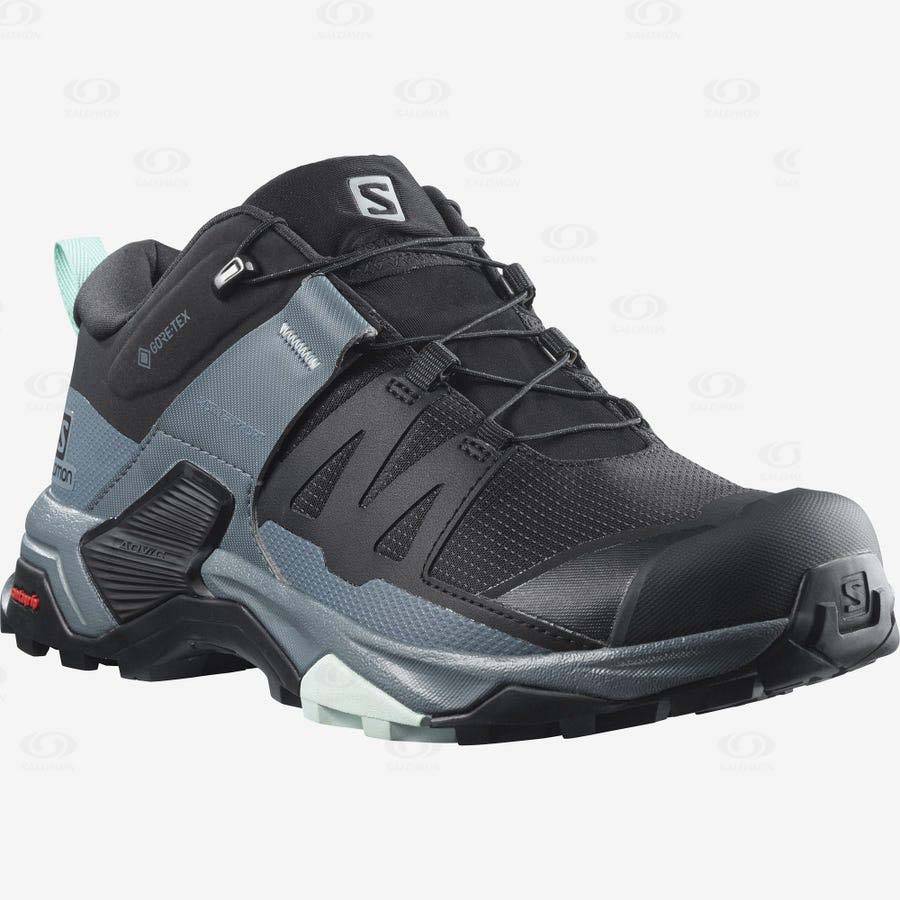 Dámské Nepromokavé Boty Salomon X ULTRA 4 GORE-TEX Černé | CZ-O1173
