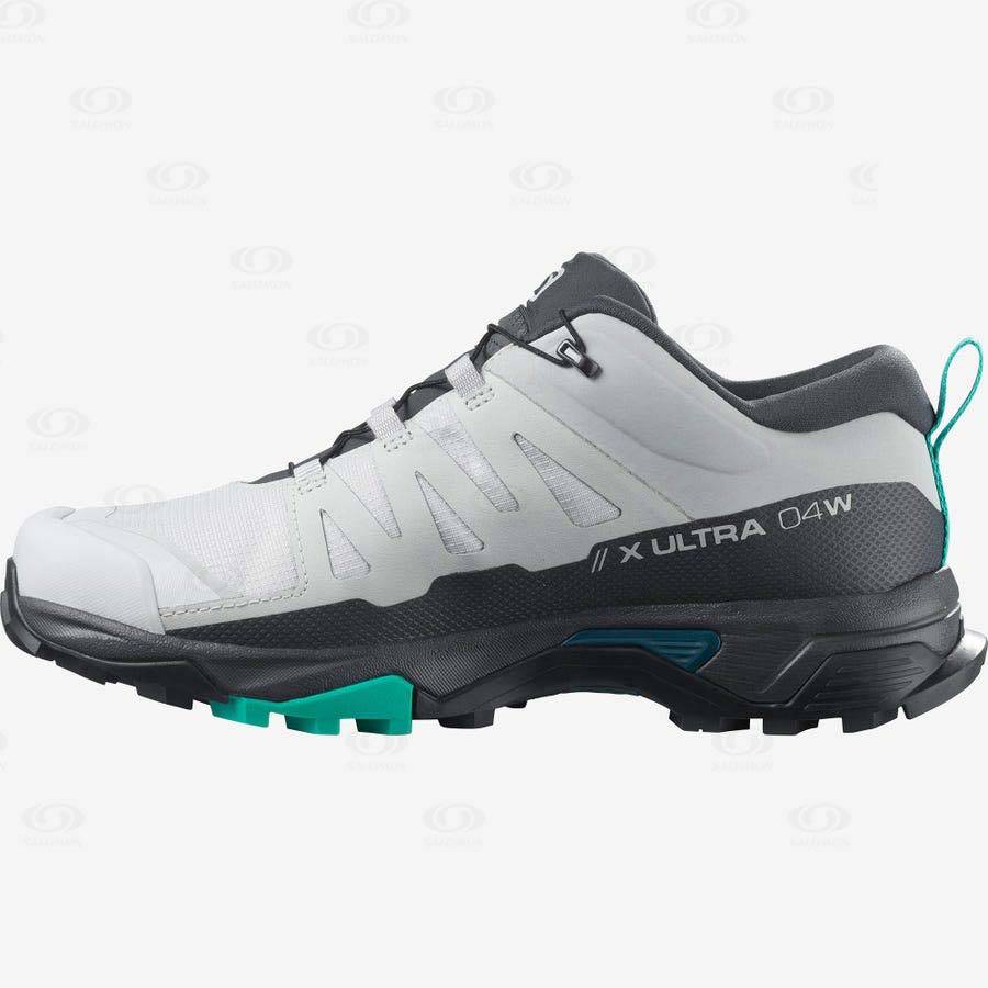 Dámské Nepromokavé Boty Salomon X ULTRA 4 GORE-TEX Béžový | CZ-O1868