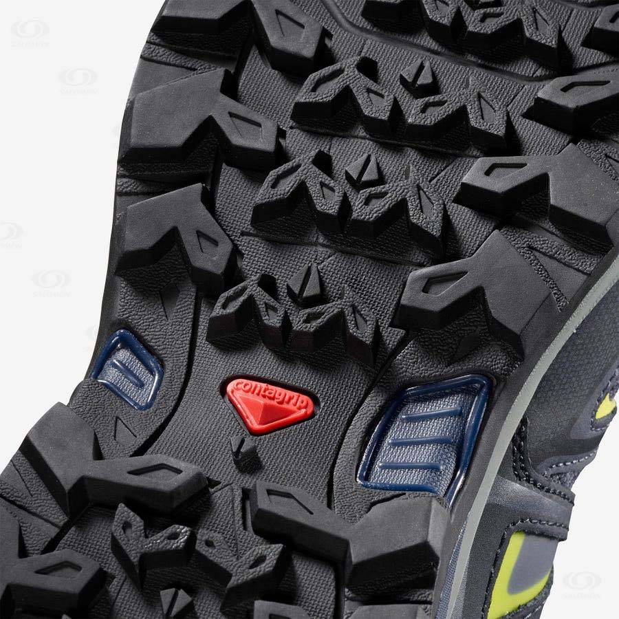 Dámské Nepromokavé Boty Salomon X ULTRA 3 WIDE MID GORE-TEX Blankyt | CZ-S1618