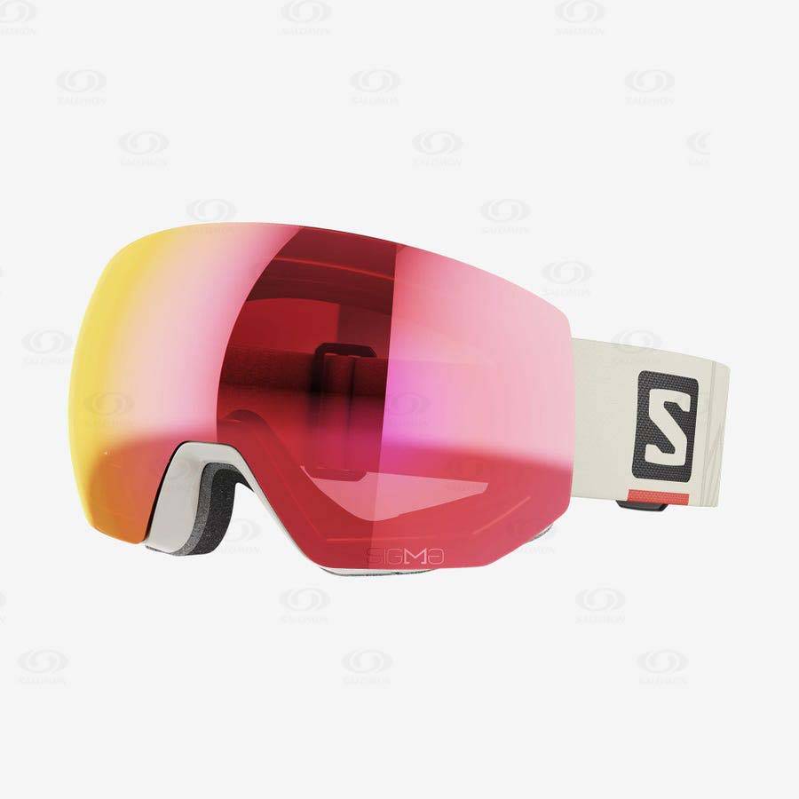 Dámské Ochranné Brýle Salomon RADIUM PRO SIGMA Béžový | CZ-S2318