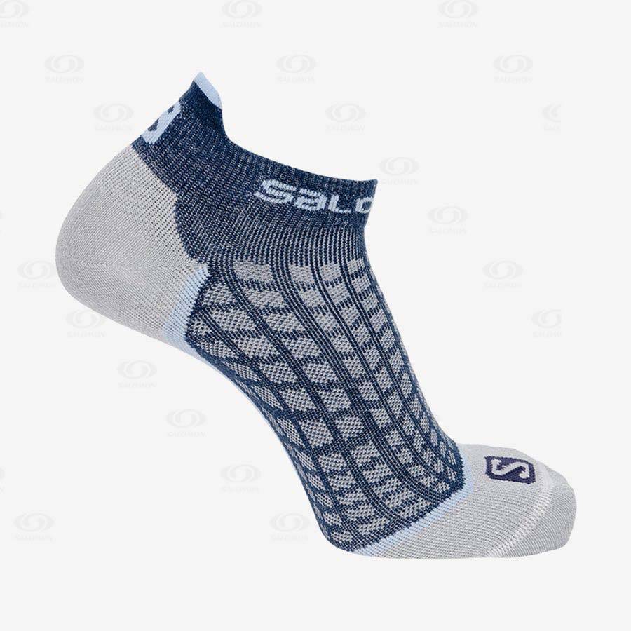 Dámské Ponožky Salomon ULTRA LOW Blankyt Šedé | CZ-W1400