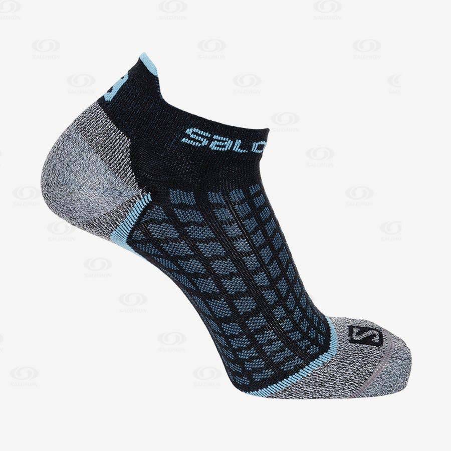 Dámské Ponožky Salomon ULTRA LOW Tmavě Blankyt | CZ-O1847